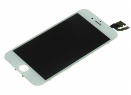 Renov8 Displej LCD a dotyková obrazovka pro iPhone 6 (LG) + sklo a plochý kabel (OEM) – bílá