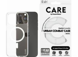 PanzerGlass CARE by PanzerGlass Urban Combat Case iPhone 15 Pro Max 6,7 MagSafe bílá/bílá 1420