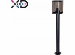 Stojací lampa LVT LVT XD-QA130B zahradní stojací lampa IP44 1x60W E27 černá/kouřová