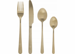 Sada příborů Secret de Gourmet GREEN HARMONY, 24 kusů, zlatá barva