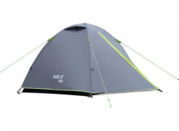 Nils Extreme kempingový stan Nils camp NC6004 explorer kempingový stan pro 3 osoby šedý 270x150x110cm