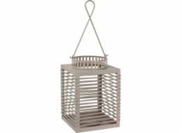 Home Styling Collection Kovová lucerna s ozdobnou rukojetí, šedá