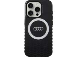 Audi Audi IML Big Logo MagSafe Case iPhone 15 Pro 6.1 černý/černý pevný obal AU-IMLMIP15P-Q5/D2-BK