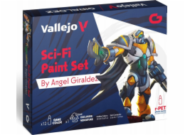 Vallejo Vallejo: 72 313 - Herní barva - Sci-Fi Paint Set (12x18 ml)