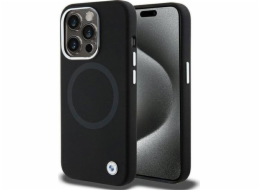 BMW BMW Signature Liquid Silicone MagSafe – pouzdro na iPhone 15 Pro Max (černé)