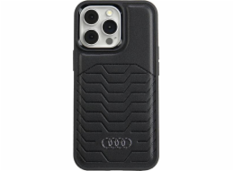 Audi Audi Synthetic Leather MagSafe iPhone 13 Pro / 13 6.1 černý/černý pevný obal AU-TPUPCMIP13P-GT/D3-BK