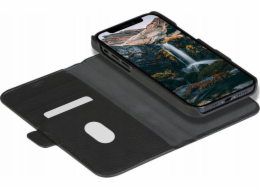 dbramante New York - iPhone 13 Pro Max 6.7 - Night Black - celozrnný kryt z oblázkové kůže