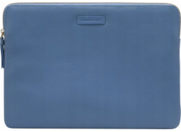 Taška dbramante Paris – Oblázkový celokožený obal na notebook 15''/MacBook Pro 16 2019 – Ultra-marine Blue