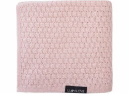 LullaLove Deka/zavinovačka merino PREMIUM - pudrově růžová Lullalove