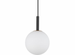 Závěsná lampa Sigma Black Gama závěsná lampa mléčná koule do jídelny nad stůl