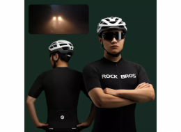 RockBros Rockbros 15120002003 Cyklistický dres s krátkým rukávem L - černý