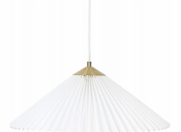 Atmosphera Závěsná lampa bílá JIL harmonika, O 49 cm