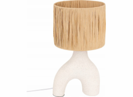 Atmosphera Keramická stolní lampa se stínidlem SANIA, 47 cm