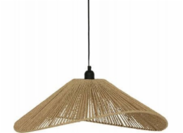 Stolní lampa Atmosphera MYHA, tkané stínidlo, 58 cm