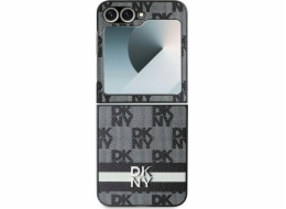 DKNY DKNY DKHCZF6PCPTSSK Z Flip6 F741 černá/černá Kostkovaný vzor Tištěné pruhy