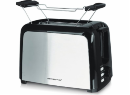 Toustovač Triton Emerio TO-123924 toustovač 7 2 caf. 750 W černá, nerezová ocel