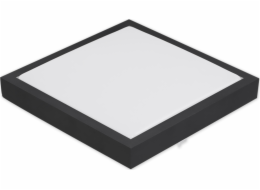 LVT stropní svítidlo LVT Solen 4344 stropní svítidlo 1x18W LED 4000K 1260lm černá/bílá
