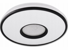Stropní svítidlo LVT LVT Santo 4043 stropní svítidlo s dálkovým ovládáním 1x24W LED 3000-6500K CCT 1680lm stmívatelné bílá/černá