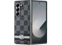 DKNY DKNY DKHCZFD6PCPTSSKZ Fold6 F956 černá/černá Kostkovaný vzor Tištěné pruhy