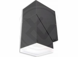 Nástěnné svítidlo LVT LVT Twinda 1194 nástěnné svítidlo zahradní nástěnné svítidlo IP54 1x7,5W LED 4000K 420lm šedá