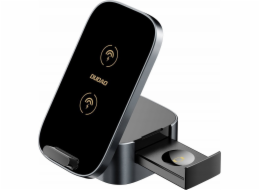 Dudao nabíječka Dudao A11Pro+ indukční nabíječka 15W 3v1 pro telefon/chytré hodinky/sluchátka – černá