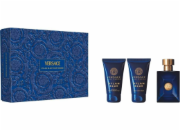 SET VERSACE Dylan Blue Pour Homme EDT sprej 50ml + BALZÁM PO HOLENÍ 50ml + SPRCHOVÝ GEL 50ml