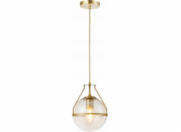 GTV Drop OS-DRO2-40-DEC závěsná lampa závěsná 1x15W E27 zlatá/transparent
