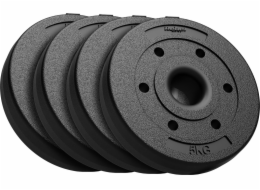 Rebel Bituminous set závaží 4x5kg, otvor 51mm - pro olympijské tyče, REBEL ACTIVE