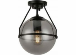 GTV stropní svítidlo GTV Drop OS-DRO-10-DEC stropní svítidlo 1x25W E27 černá/kouř.