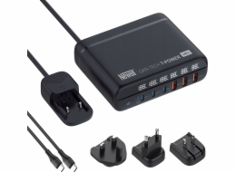 Newell Charger NEWELL Síťová nabíječka se sadou adaptéru GaN Tech T-power 140W