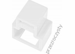 Zámek Alantec RJ45 proti neoprávněnému vytažení ze zásuvky, průhledná barva (balení 24 ks + klíč) ALANTEC