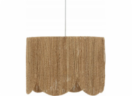 Stolní lampa Atmosphera JANICE, stínidlo z pletené juty, O 38 cm