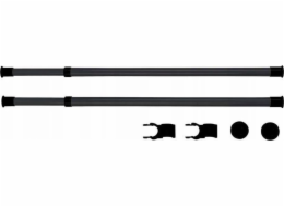 Wenko Šatní tyč, tyč na šaty HERKULES 2 kusy, 75-120 cm, WENKO