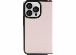 Incipio Kate Spade New York Wrap Folio Case – kožené flipové pouzdro iPhone 15 Pro Max (bledé Vellum)