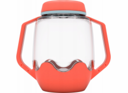 Pouzdro Eazy Glo Pals, senzorická nádoba naplněná vodou, červená