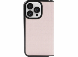 Incipio Kate Spade New York Wrap Folio Case – kožené flipové pouzdro iPhone 15 Pro (bledé Vellum)