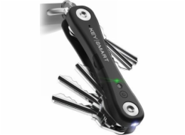 STATIK KeySmart Find My Key - klíčový organizér s lokátorem kompatibilní s Apple Find My (černý)