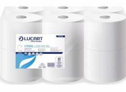Karen Lucart Strong L-ONE Mini 18 - Jumbo toaletní papír, středový posuv, 2 vrstvy, 180 m, celulóza - 12 rolí