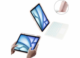 Pouzdro na tablet Tech-Protect APPLE IPAD AIR 10,9 (4GEN / 5GEN) / 11,00 (6GEN) Tech-Protect SCMag pero + klávesnice růžové