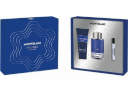 montblanc Parfémová sada pro muže Montblanc Explorer Ultra Blue 3 kusy