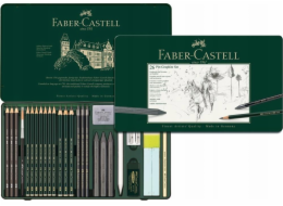 Faber-Castell FABER-CASTELL Sada Pitt Graphite groß Metalletui