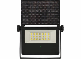 BestService Floodlight Solární LED Floodlight 15W 1800lm 4000K Neutrální pohybový a soumrakový senzor Lumax LGS011NS Černá