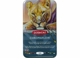 Derwent Derwent Chromaflow 24 kovové práškové tužky