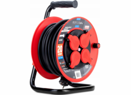 Montis PROFESSIONAL MT105-20 4x2p+Z IP44 16A 3680W 3x1,5 20m Montis černý