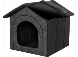 Hobbydog R4 DOMEČEK PRO PANENKY EKOLEN ČERNÝ EKOLEN + ČERNÝ OXFORD