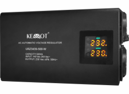 Kemot Automatický regulátor napětí KEMOT SER-500-W, přesnost 8%