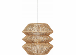 Atmosphera závěsná lampa LIZA závěsná lampa nad stůl, jutové pletené stínidlo, O 38 cm
