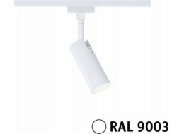 Paulmann Dráhový reflektor URail TUBO LED 3-STUPŇOVÝ DIM 4W 150lm 3000K 230V bílá RAL9003 / kov