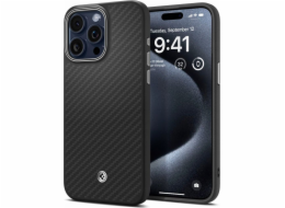 Pouzdro Spigen Spigen Enzo Aramid Mag Case s MagSafe pro iPhone 16 Pro – matné černé