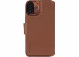Decoded Decoded Leather Detachable Wallet, tan - iPhone 16 Plus